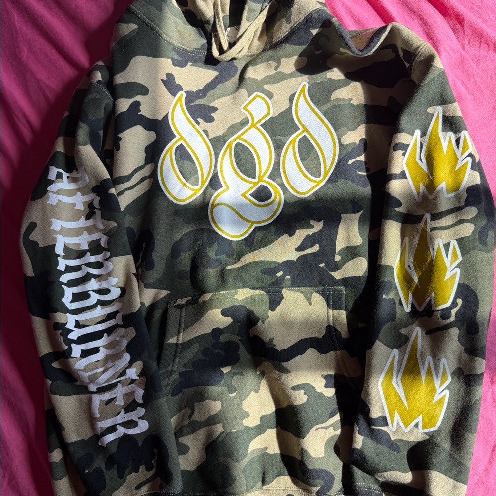 Dance Gavin Dance Camouflage Afterburner Hoodie